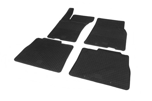 Rubber mats (4 pcs, Polytep) for Mercedes ML W163 - Reelken Auto
