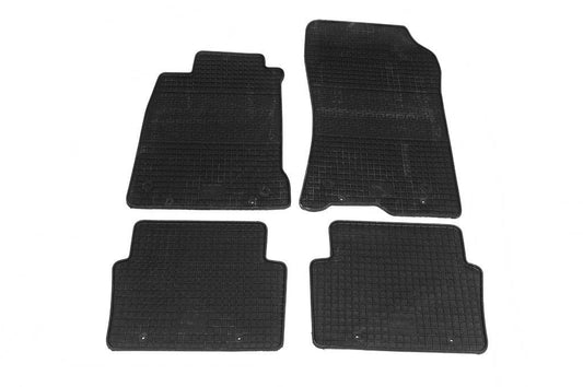 Rubber mats (4 pcs, Polytep) for Renault Laguna 2007-2015 - Reelken Auto