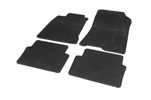 Rubber mats (4 pcs, Polytep) for Renault Laguna 2007-2015 - Reelken Auto