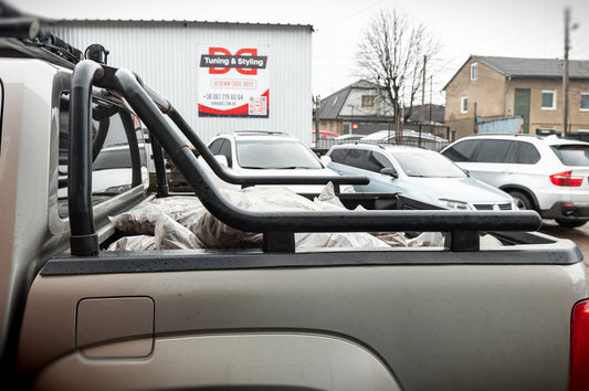 Body roll bar (black) for Volkswagen Amarok 2010-2022 - image 1