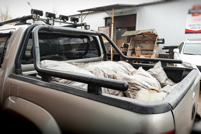 Body roll bar (black) for Volkswagen Amarok 2010-2022 - image 2