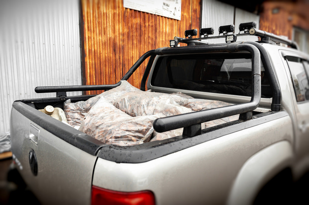 Body roll bar (black) for Volkswagen Amarok 2010-2022 - image 4