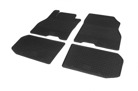 Rubber mats (4 pcs, Polytep) for Nissan Leaf 2010-2017 - Reelken Auto