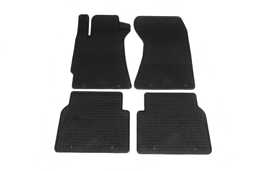 Rubber Floor Mats Polytep (4 pcs) for Subaru Forester 2002-2008 - image 1
