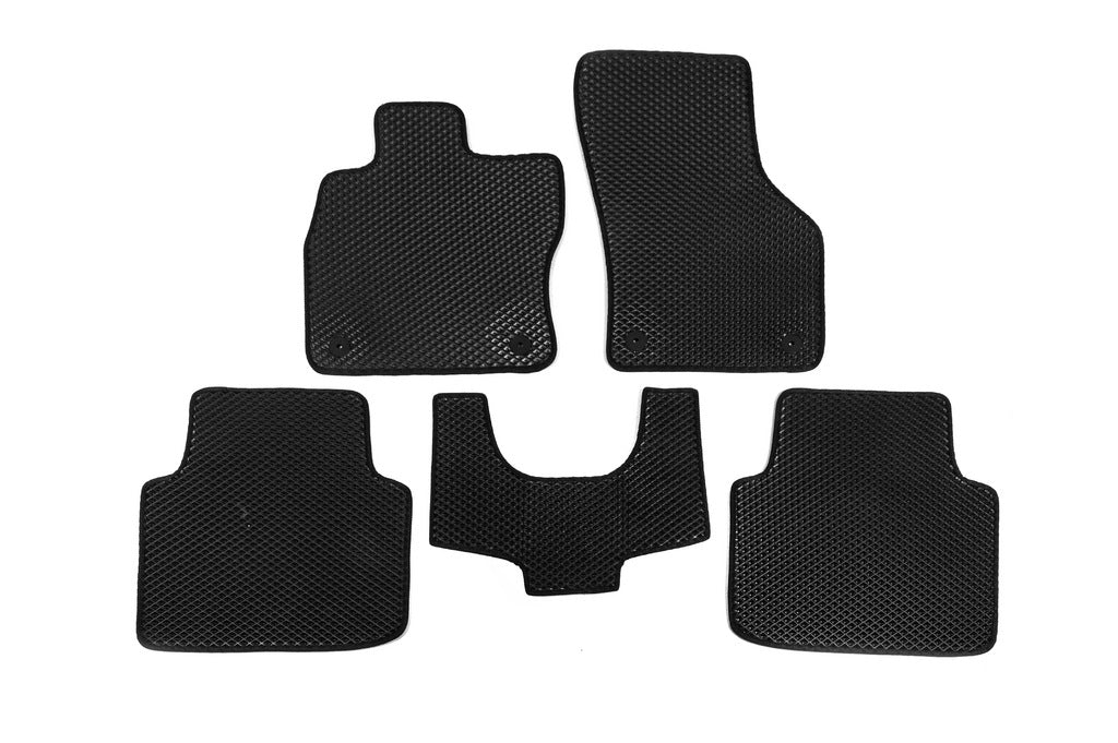 EVA Floor Mats (No Footrest, Black) for Skoda Superb 2015-2024 - image 7