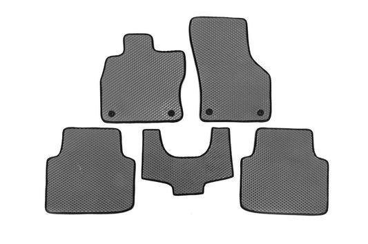 EVA Floor Mats (No Footrest, Gray) for Skoda Superb 2015-2024 - image 1