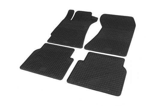 Polytep rubber mats (4 pcs) for Subaru Forester 2002-2008 - Reelken Auto