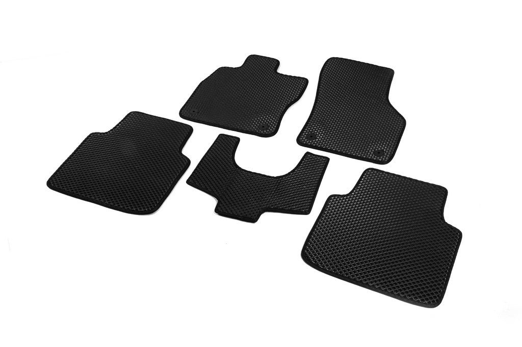 EVA Floor Mats (No Footrest, Black) for Skoda Superb 2015-2024 - image 8