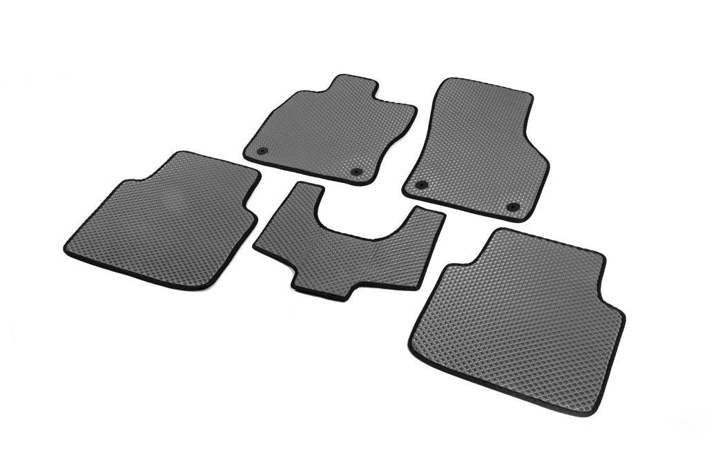 EVA Floor Mats (No Footrest, Gray) for Skoda Superb 2015-2024 - image 2