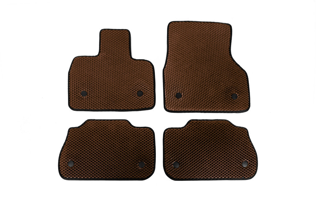 EVA Floor Mats V-1 (Brown) for BMW iX (I20) 2022- - image 1