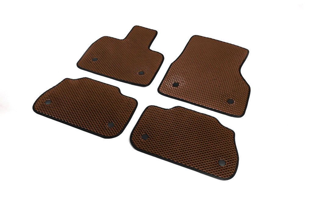 EVA Floor Mats V-1 (Brown) for BMW iX (I20) 2022- - image 2