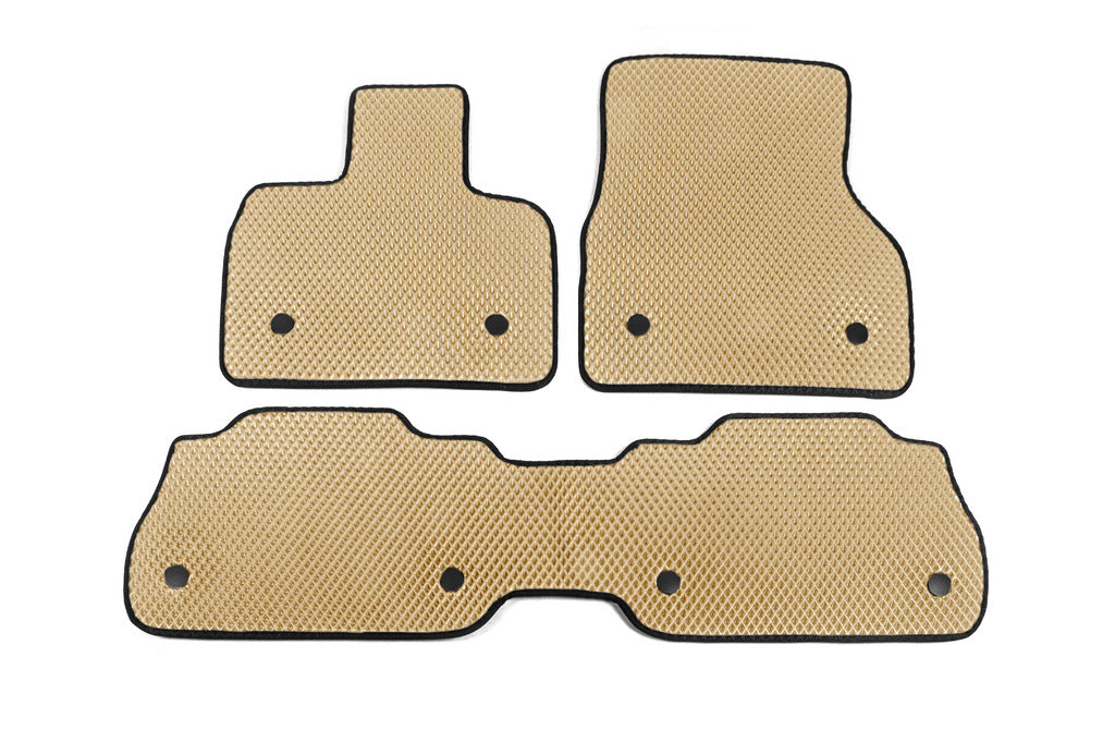 EVA Floor Mats V-2 (Beige) for BMW iX (I20) 2022- - image 1