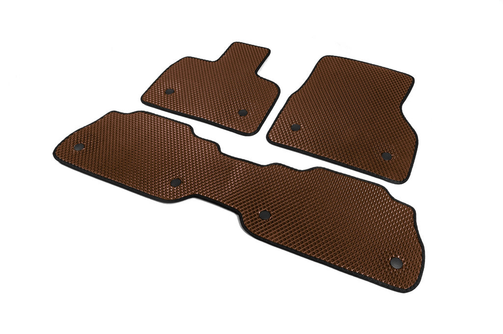 EVA Floor Mats V-2 (Brown) for BMW iX (I20) 2022- - image 2
