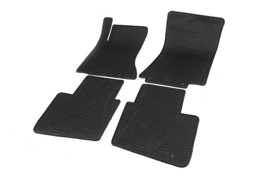 Rubber mats (4 pcs, Polytep) for Opel Omega A 1986-1993 - Reelken Auto