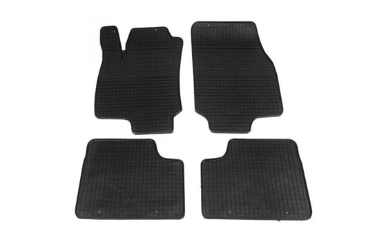 Rubber mats (4 pieces, Polytep) for Opel Astra H 2004-2013 - Reelken Auto