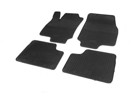 Rubber mats (4 pieces, Polytep) for Opel Astra H 2004-2013 - Reelken Auto