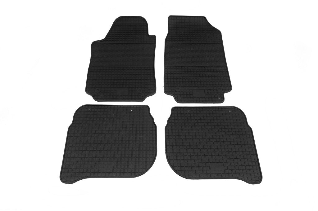 Rubber Floor Mats Polytep (4 pcs) for Audi A6 C4 1994-1997 - image 1