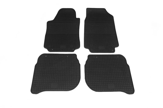 Rubber Floor Mats Polytep (4 pcs) for Audi A6 C4 1994-1997 - image 1