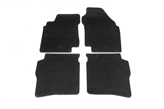 Rubber mats (4 pcs, Polytep) for Nissan Maxima 2000-2004 - Reelken Auto
