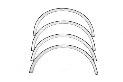 Fender flares (4 pcs, black) for Volkswagen Jetta 2006-2011 - image 5