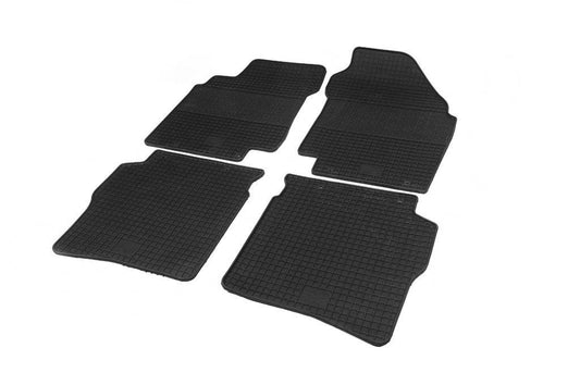 Rubber mats (4 pcs, Polytep) for Nissan Maxima 2000-2004 - Reelken Auto