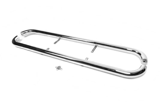 Side sill protection (2 pcs, stainless steel) for Toyota Land Cruiser 100 - Reelken Auto