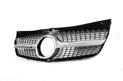 Front Grille Diamond Silver (2010-2014) for Mercedes Vito W639 2004-2014 - image 4