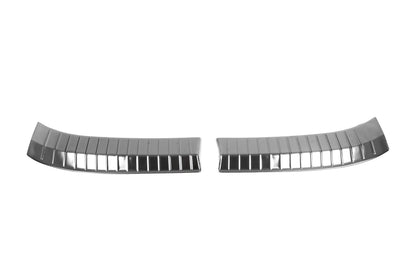 Stainless Steel Rear Bumper Protector Carmos (matte) for Renault Duster 2024- - image 1