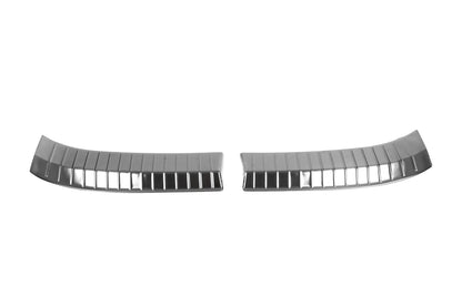 Carmos rear sill trim (stainless, matte) for Dacia Duster 2024- year - image 1