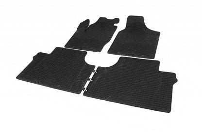 Rubber Floor Mats Polytep (4 pcs, rubber) for Seat Alhambra 1996-2010 - image 2