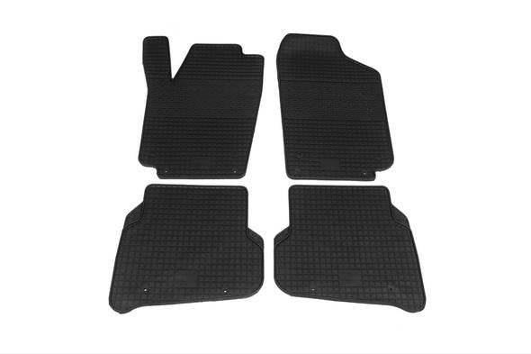 Rubber mats (4 pcs, Polytep) for Seat Ibiza 2010-2017 - Reelken Auto