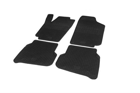 Rubber mats (4 pcs, Polytep) for Seat Ibiza 2010-2017 - Reelken Auto