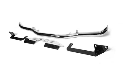 Rear guard Libao (2 pcs, stainless steel) for Toyota Land Cruiser 90 Prado 1996-2002 - image 2