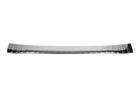 Rear Bumper Protector Carmos Stainless Steel Gloss for Ford Custom 2023- - image 1