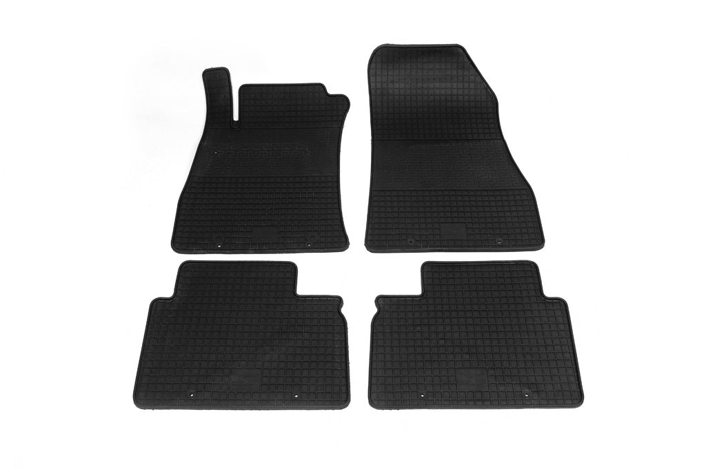 Rubber Floor Mats (4 pcs, Polytep) for Nissan Juke 2010-2019 - image 1