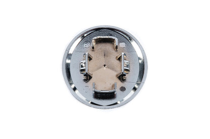 Hood emblem delete cap for Mercedes (blue and chrome, 57mm) for Mercedes - image 3