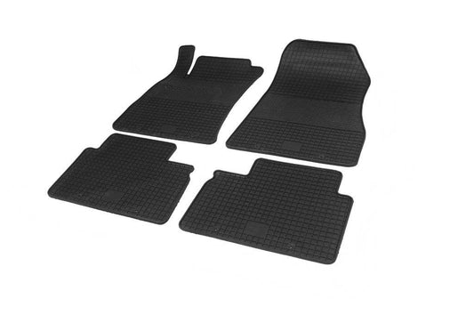 Rubber mats (4 pcs, Polytep) for Nissan Juke 2010-2019 - Reelken Auto