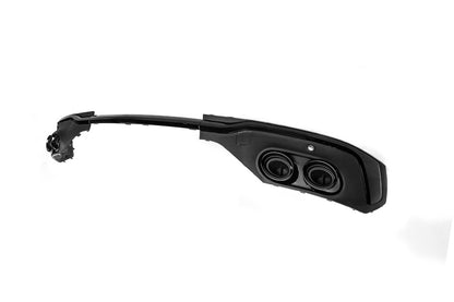 Rear diffuser (2020-2024, with nozzles Black) for Audi Q5 2017-2025 - image 5