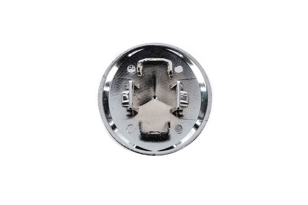 Plug instead of emblem on Mercedes hood (black, 57mm) for Mercedes - Reelken Auto