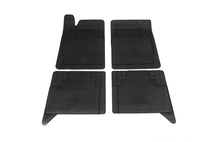 Universal Rubber Car Mats (4 pcs, Polytep) - image 1