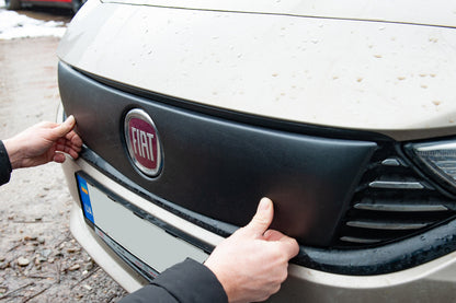 Winter cover on the grille for Fiat Tipo 2016↗ year - image 1
