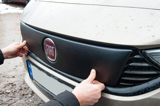 Winter cover on the grille for Fiat Tipo 2016↗ year - image 1
