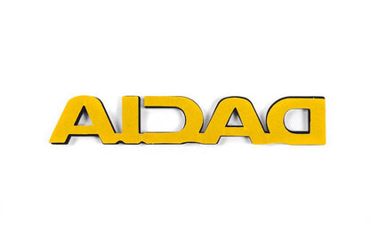 The inscription on the Dacia car is 152 mm for Dacia - Reelken Auto