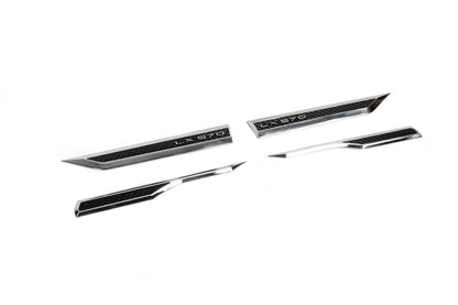 Carbon Look Badge Set (4 pcs) for Lexus LX570/450d 2008-2022 - image 7