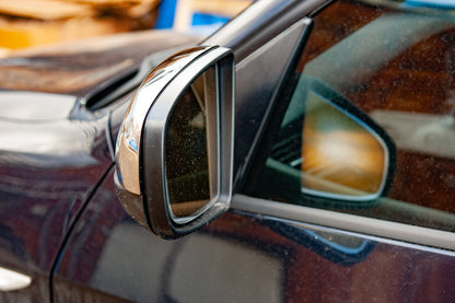 Mirror Covers (2 pcs, Stainless Steel) for BMW X5 E-70 2007-2013 - image 4