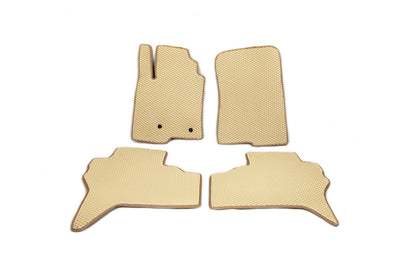 EVA Floor Mats (Beige) for Mitsubishi Pajero Wagon IV 2006-2021 - image 1