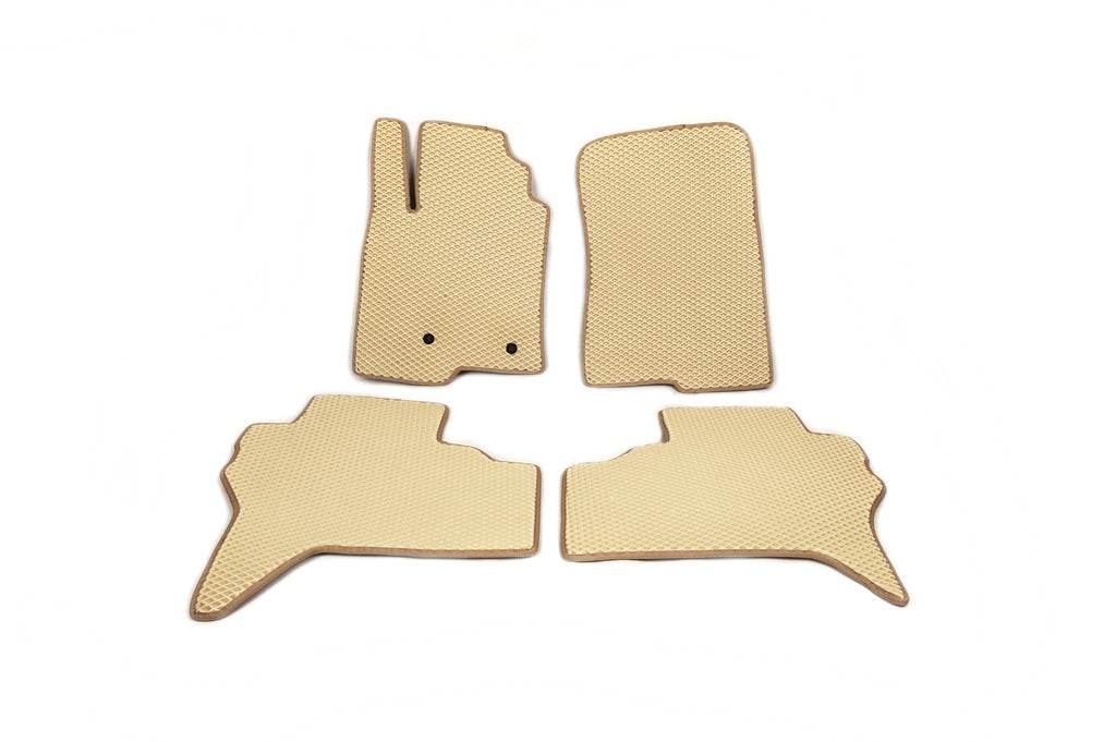 EVA rugs (beige) for Mitsubishi Pajero Wagon III - Reelken Auto