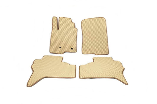 EVA rugs (beige) for Mitsubishi Pajero Wagon III - Reelken Auto