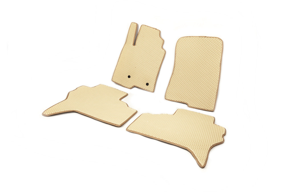 EVA Floor Mats (Beige) for Mitsubishi Pajero Wagon IV 2006-2021 - image 2