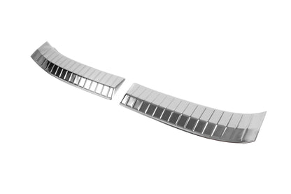 Carmos rear sill trim (stainless, glossy) for Dacia Duster 2024- year - image 2